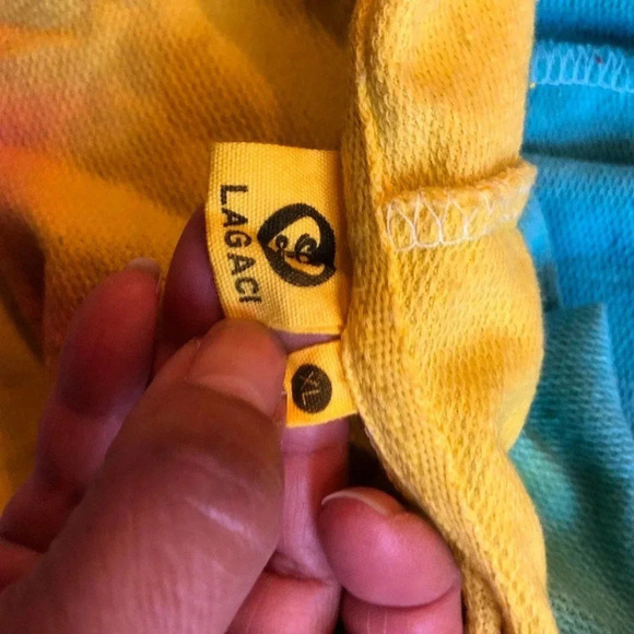 Lagaci Hoodie Tied dyed Sweatshirt Women Size Xl. - Picture 4 of 6